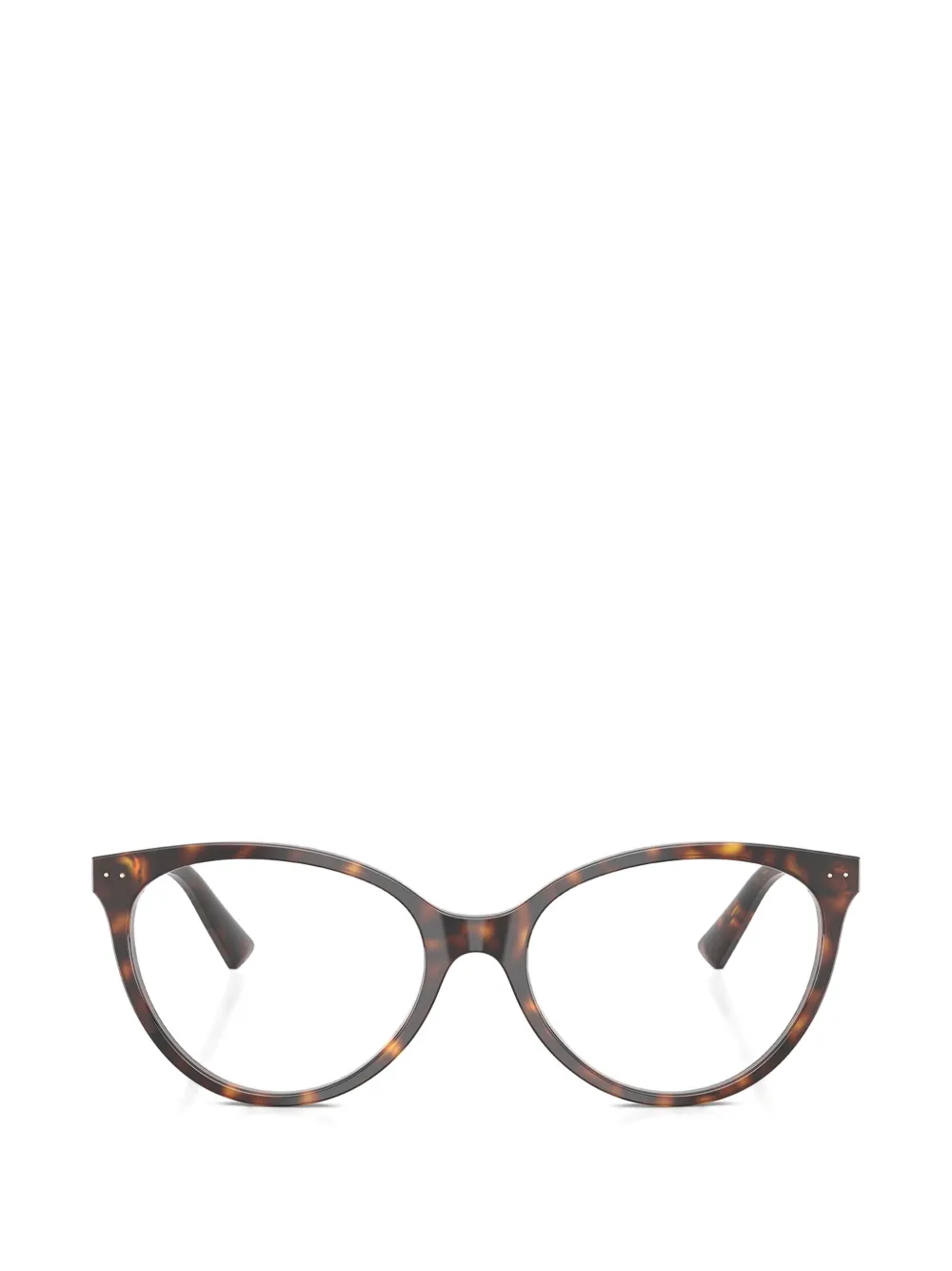Jimmy Choo havana frame glasses - Marrone