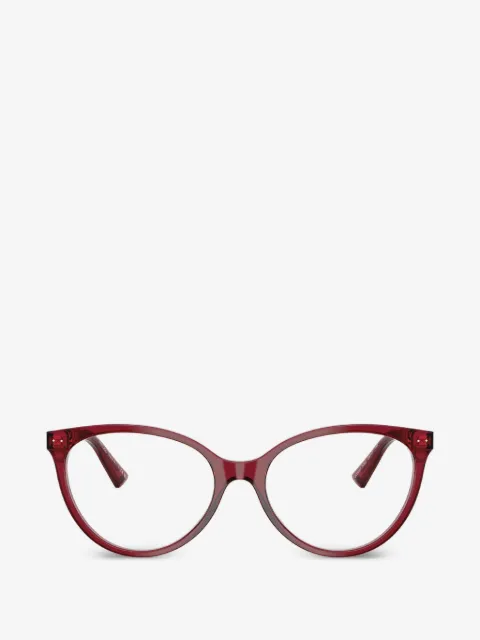 Jimmy Choo transparent round-frame glasses