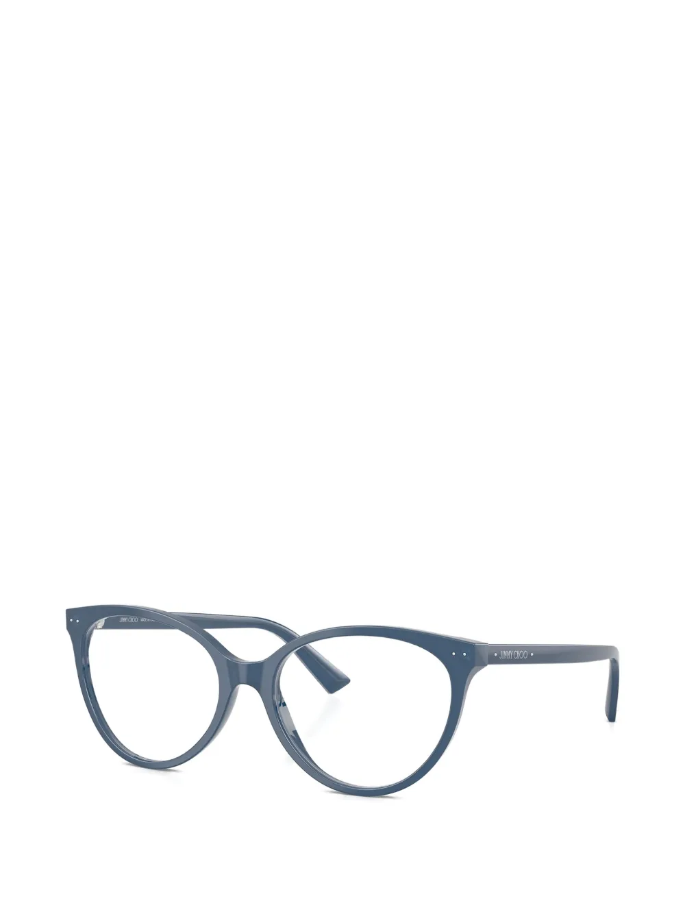 Jimmy Choo Eyewear Bril met ovaal montuur Blauw