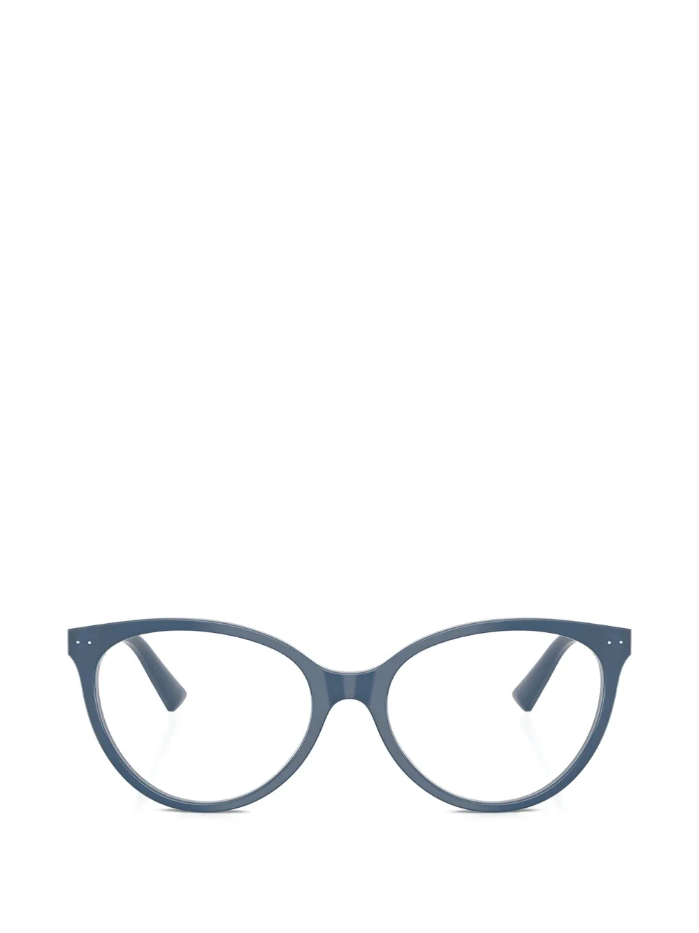Jimmy Choo oval frame glasses - Blu