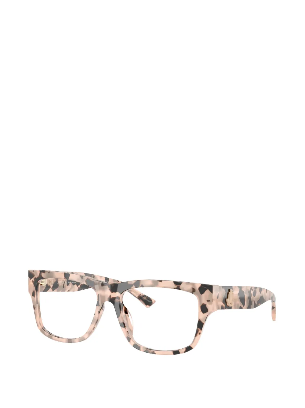 Jimmy Choo Eyewear Bril met vierkant montuur Beige