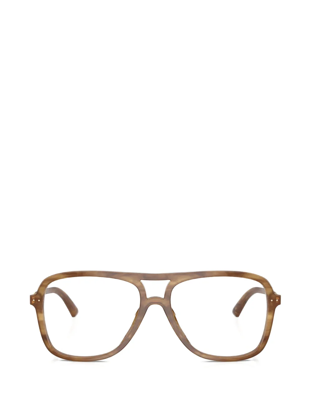 Jimmy Choo Occhiali con inserti spessi - Marrone