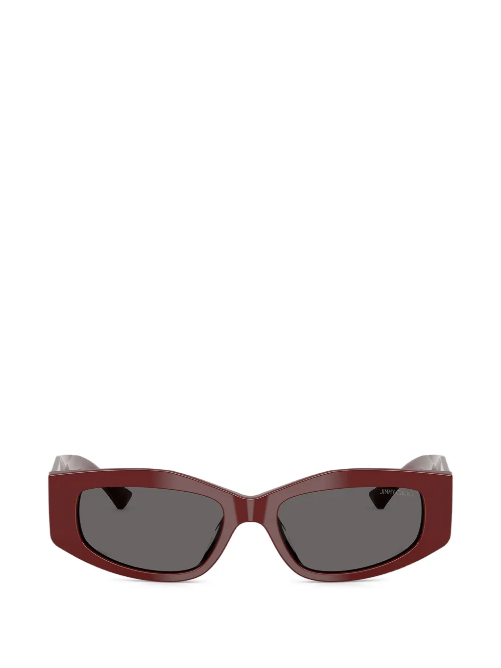 Jimmy Choo Uma geometric sunglasses - Marrone