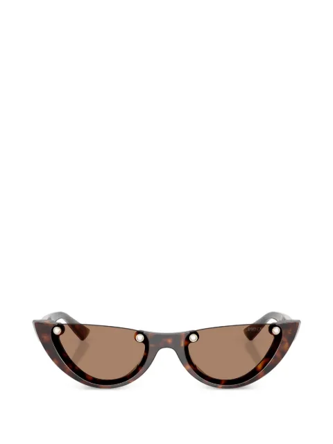 Jimmy Choo Eyewear Beth havana stud sunglasses