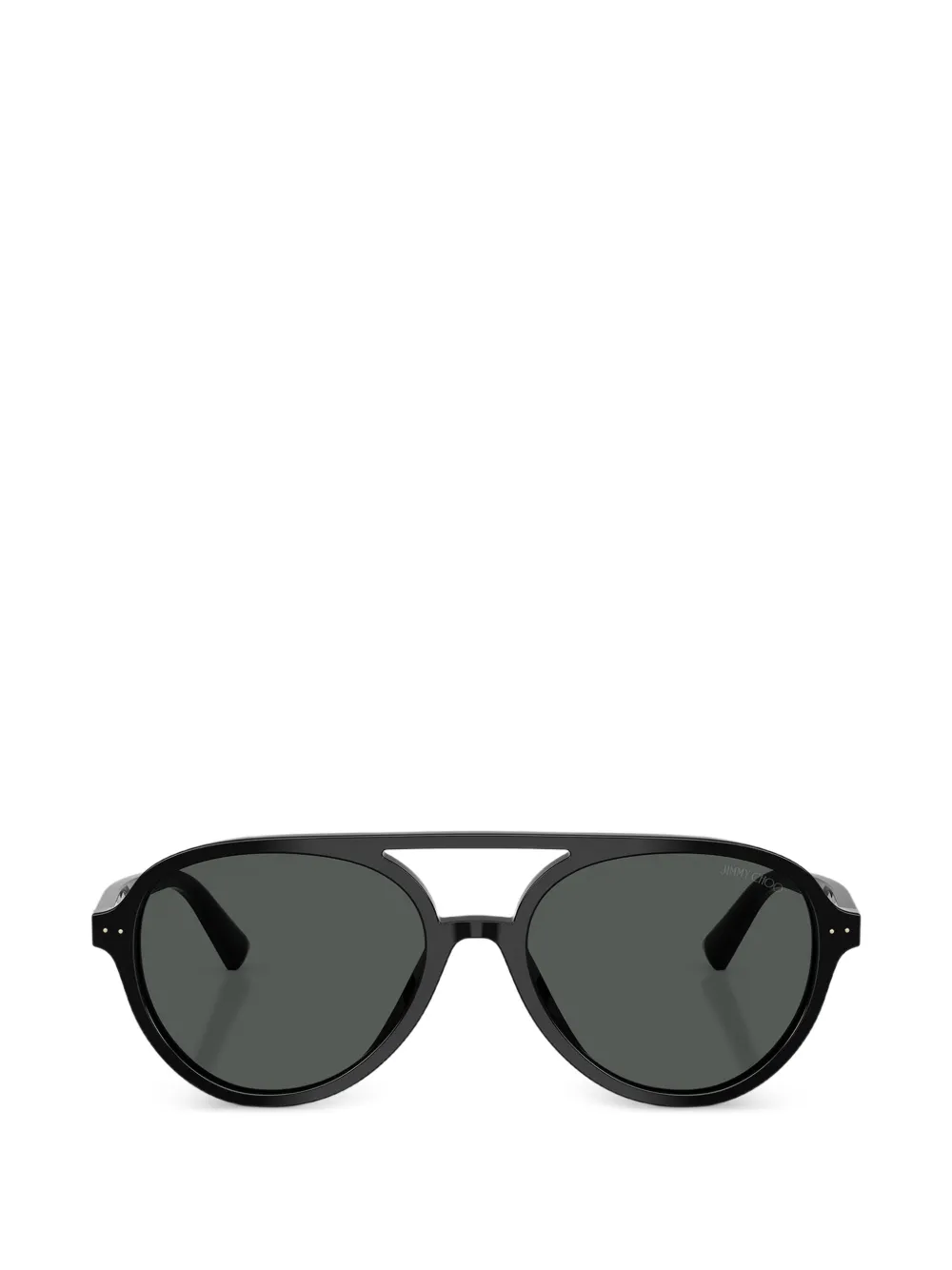 Jimmy Choo Eyewear Zonnebril met piloten montuur Zwart
