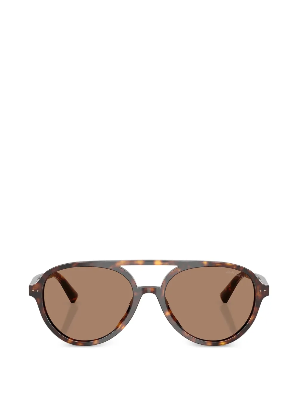 Jimmy Choo Havana browline sunglasses - Marrone