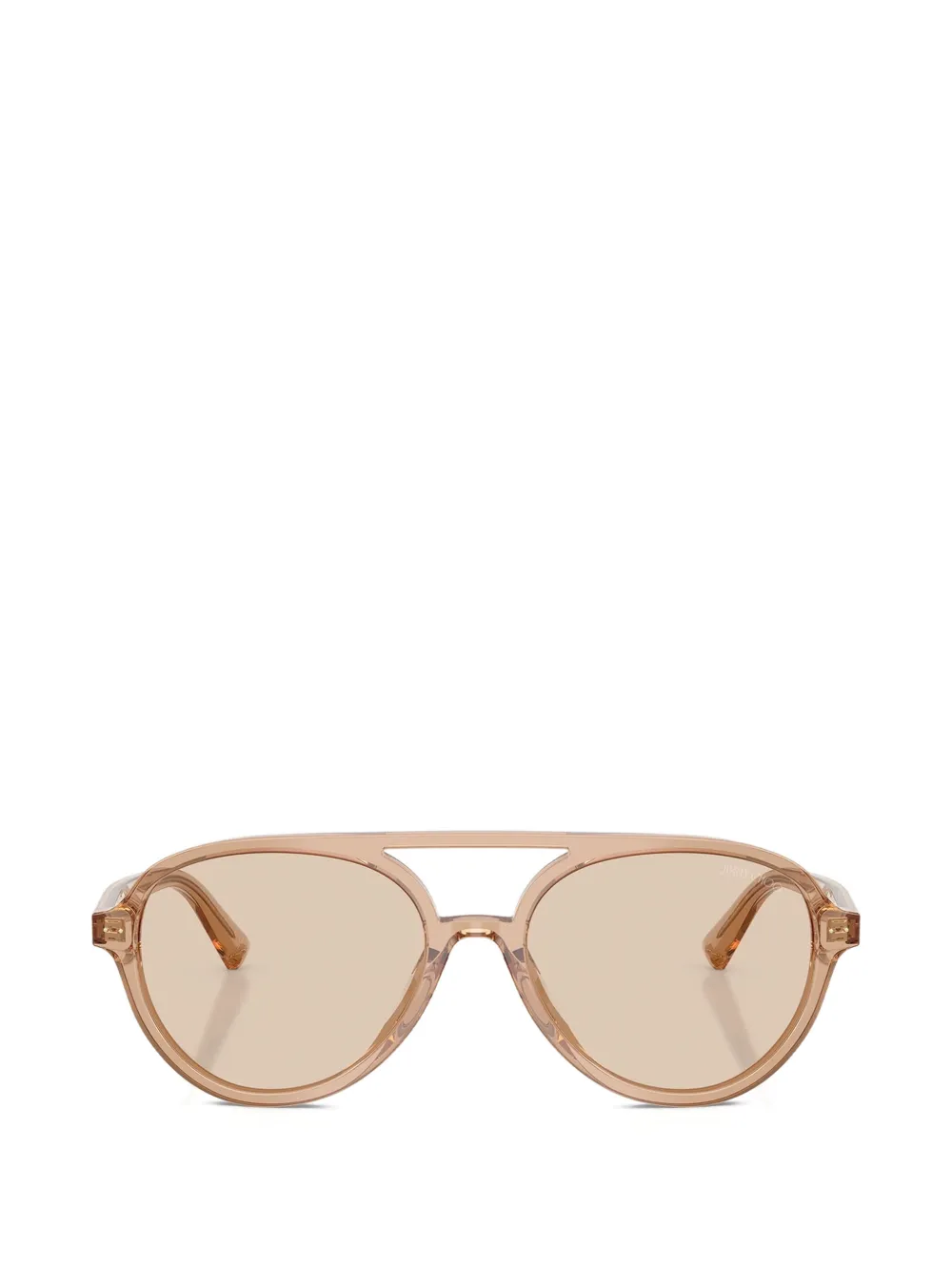 Jimmy Choo Eyewear Vira browline-frame sunglasses · One Size