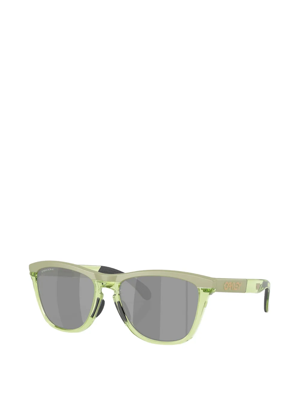 Oakley Frogskins™ Range XL zonnebril met doorzichtig vierkant montuur Groen