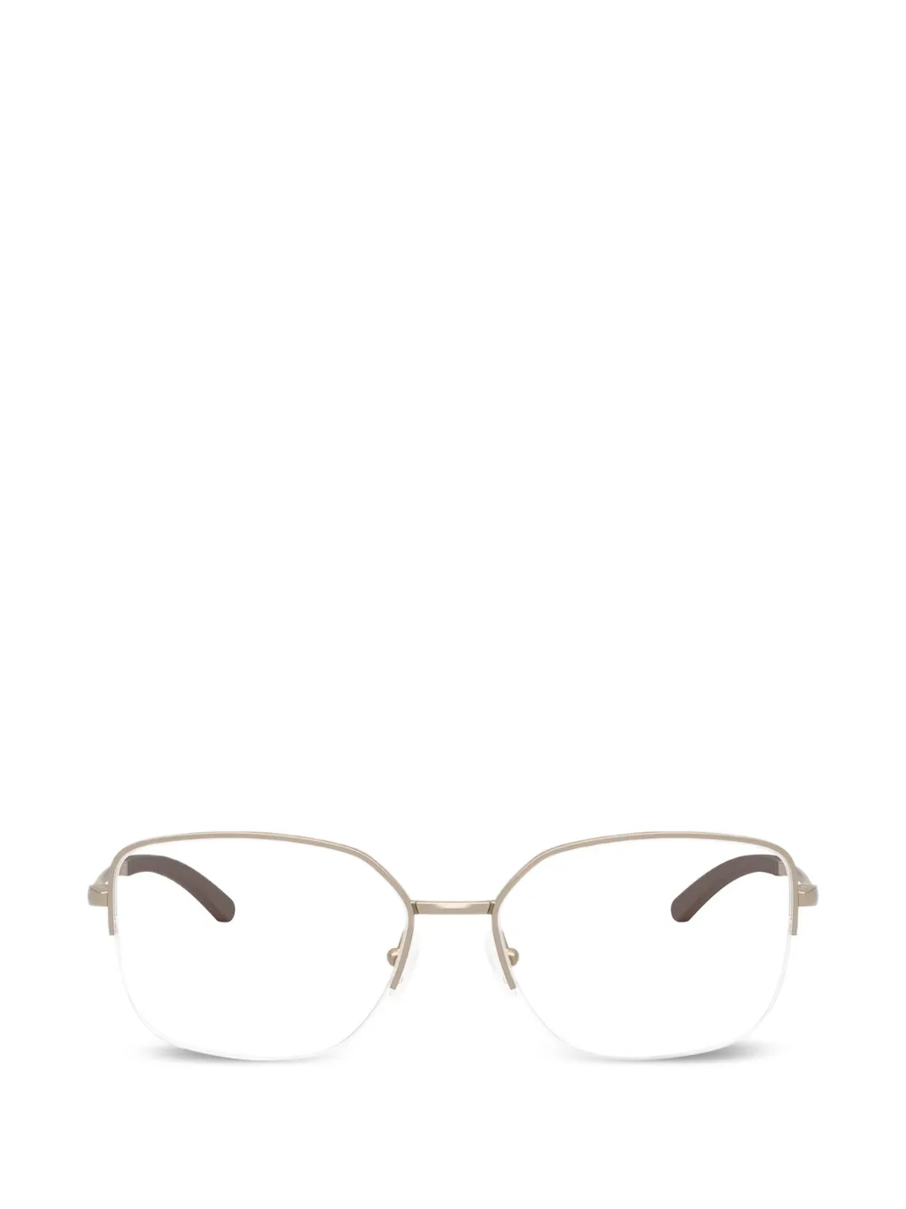 Oakley Moonglow Geometric-frame Glasses In Gold