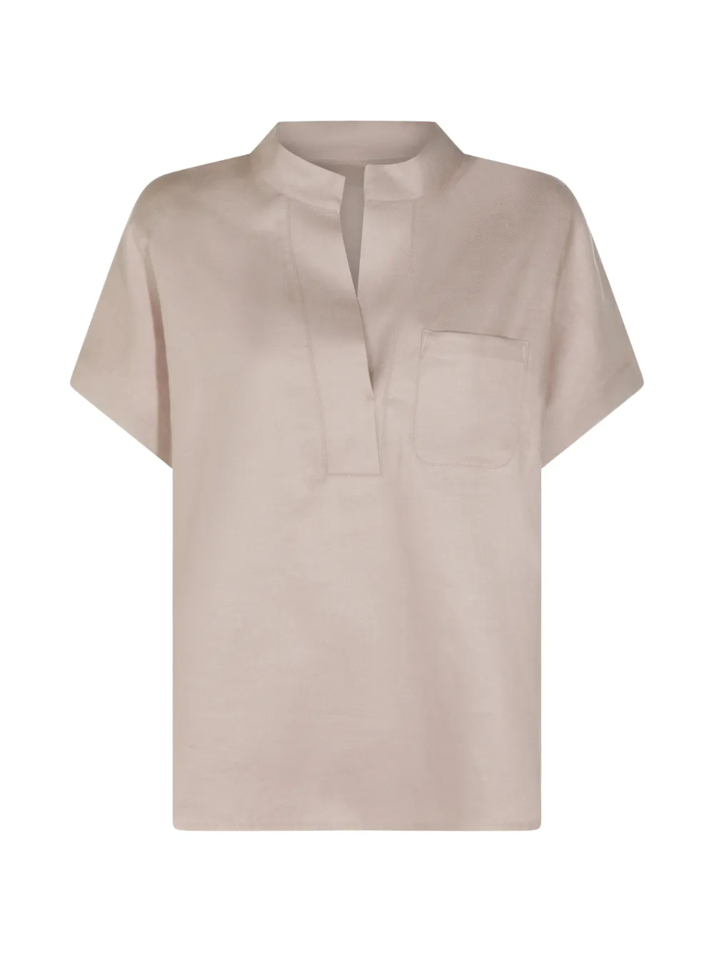 Nine In The Morning short-sleeve blouse - Toni neutri