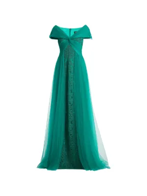 sachin and babi light blue dress Tadashi Shoji Printed Long Dress - Black Dresses, Clothing - WTASH28164