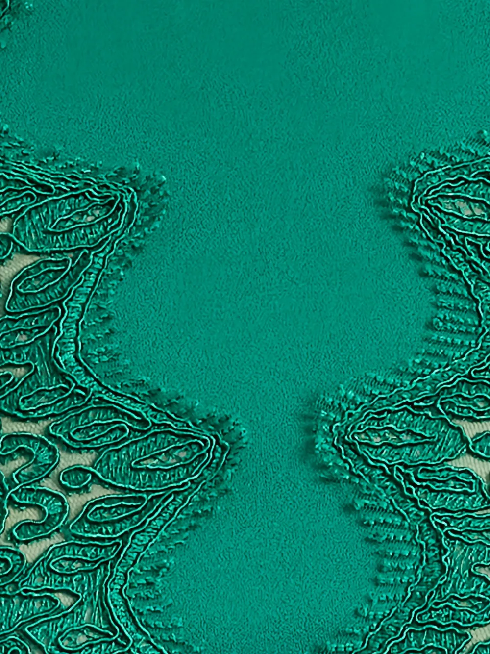 Tadashi Shoji Maxi-jurk met kanten details Groen