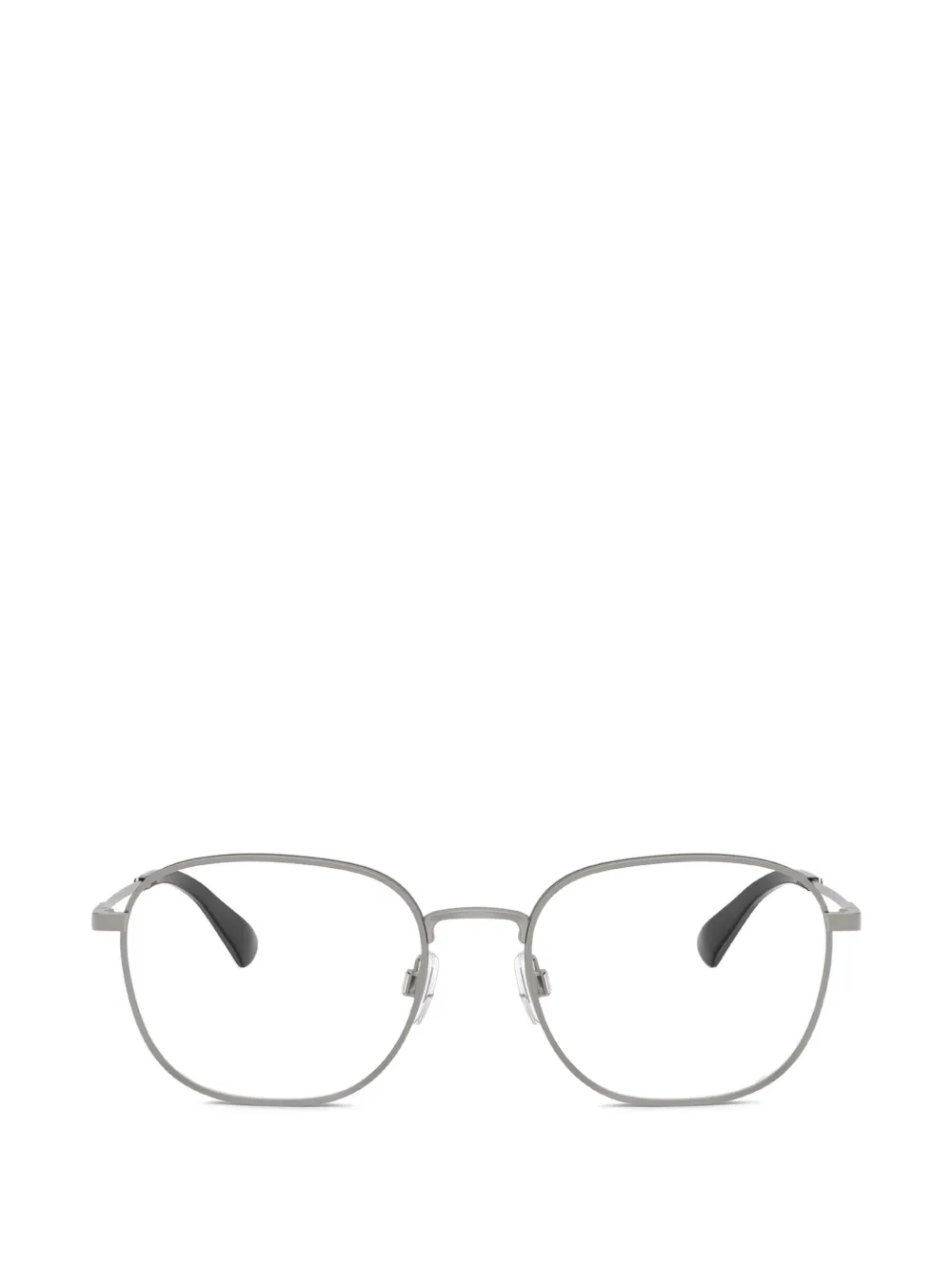 POLO RALPH LAUREN EYEWEAR semi-shiny round frame glasses · 55