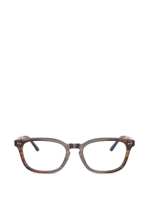POLO RALPH LAUREN EYEWEAR lentes con motivo de rayas