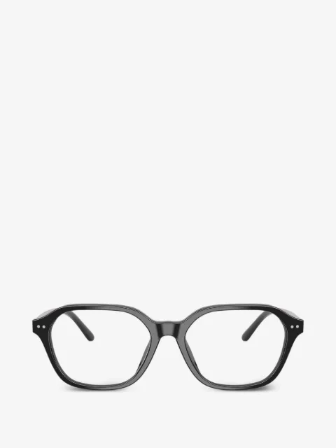 POLO RALPH LAUREN EYEWEAR shiny rectangle glasses