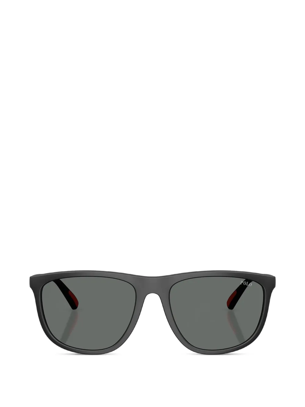 Polo Ralph Lauren matte rectangle sunglasses - Nero