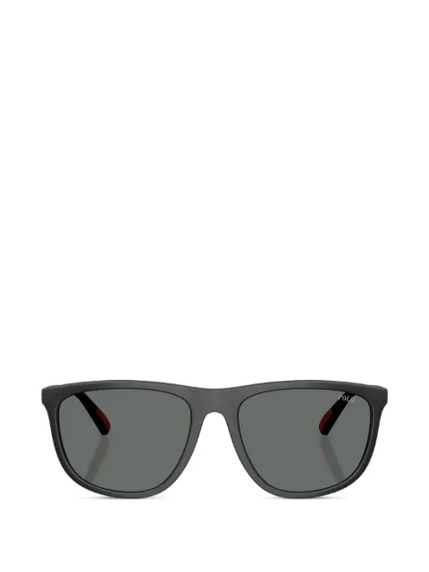 Polo Ralph Lauren matte rectangle sunglasses