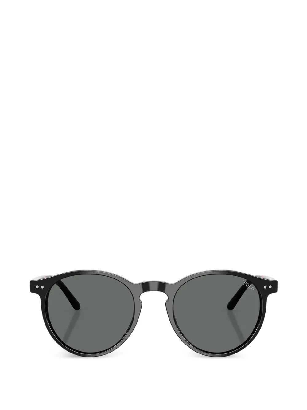 POLO RALPH LAUREN EYEWEAR Occhiali da sole tondi - Nero