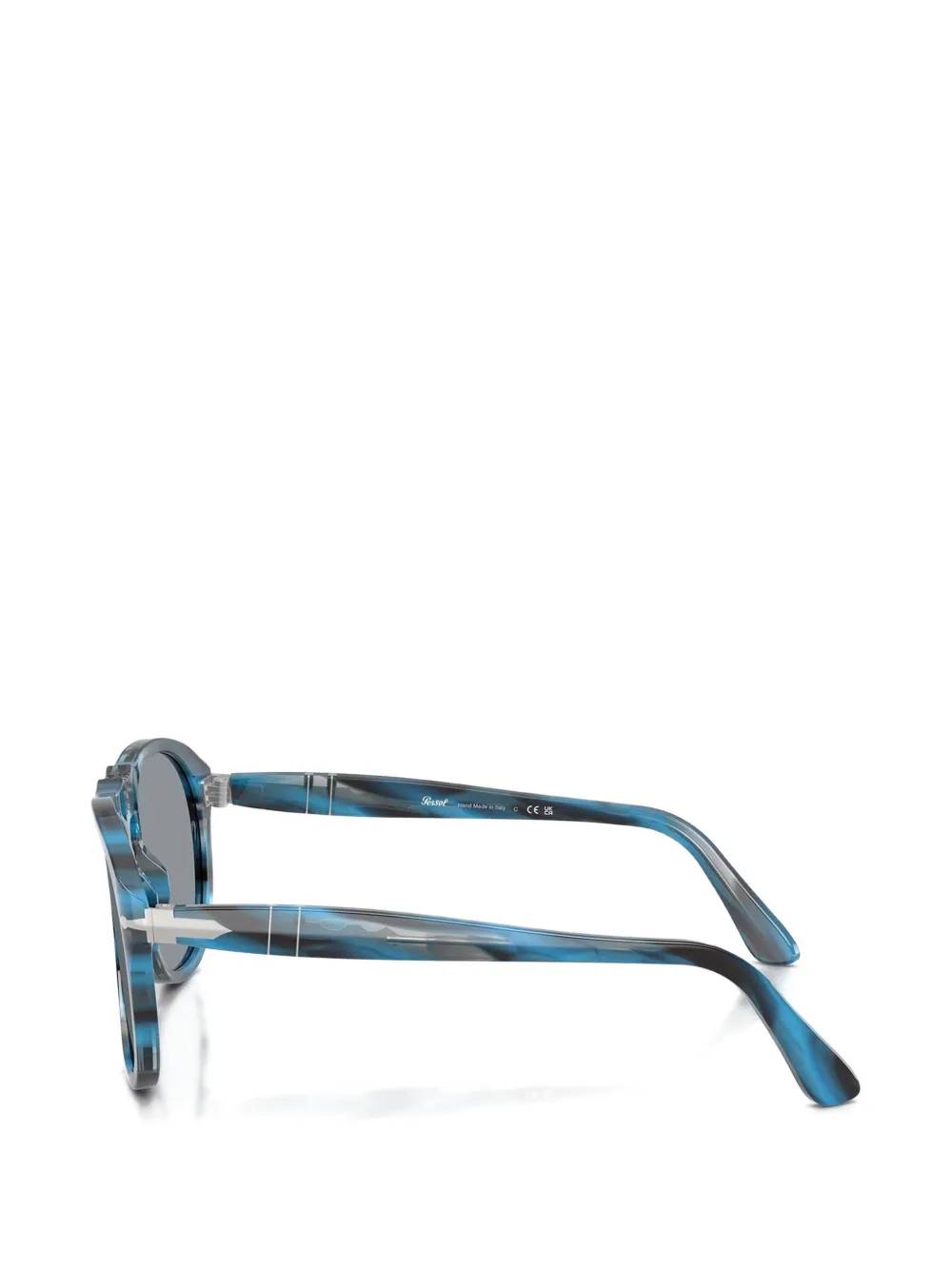 Persol Gestreepte zonnebril Blauw