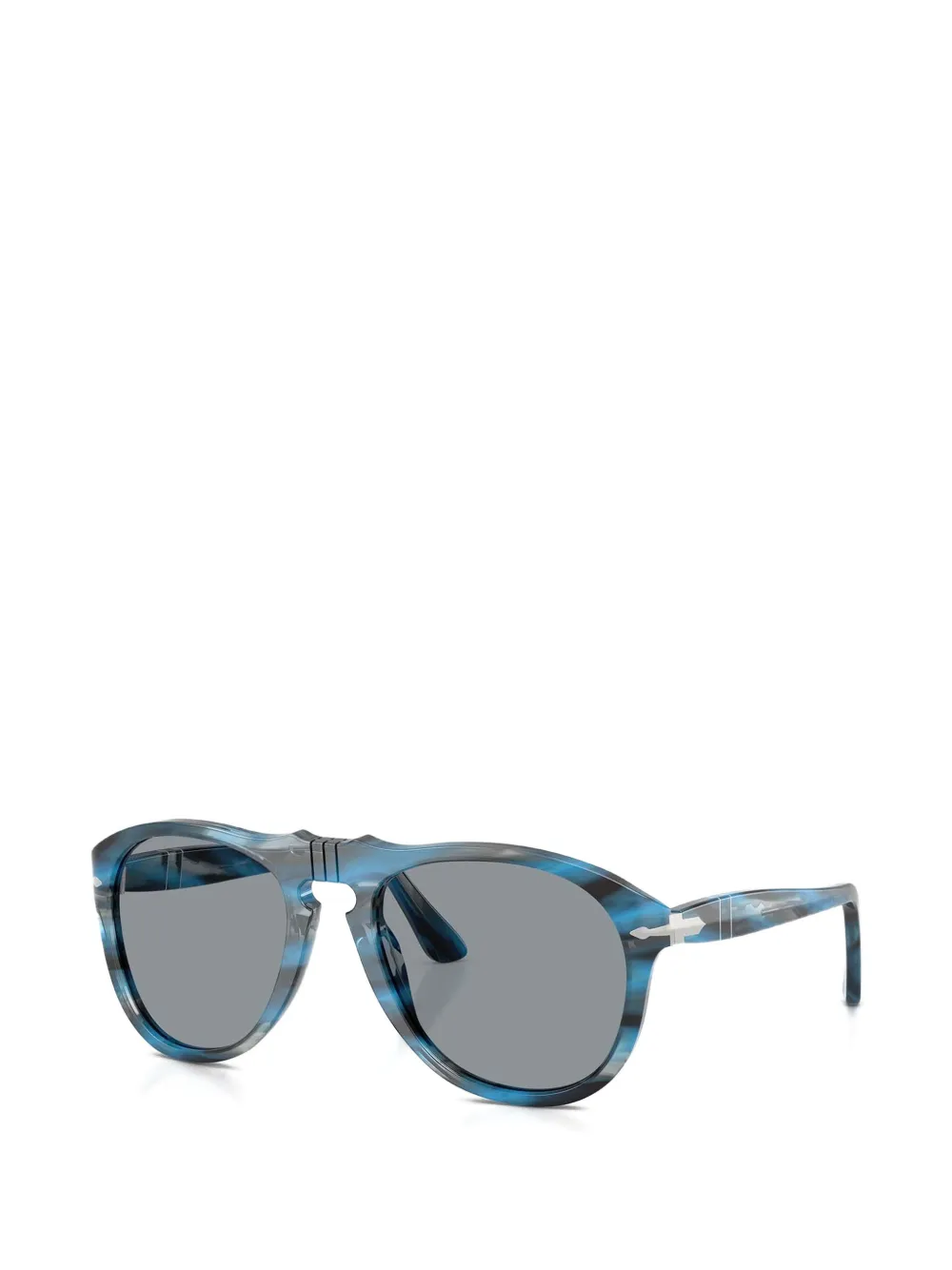 Persol Gestreepte zonnebril Blauw