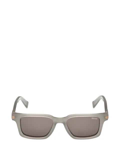 Zegna rectangle-frame sunglasses