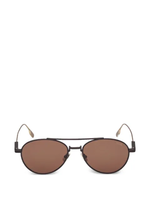 Zegna round-frame sunglasses