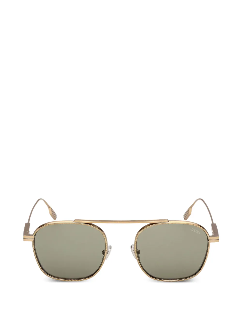 Zegna square-frame sunglasses - Oro