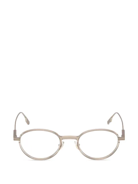 Zegna round-frame glasses