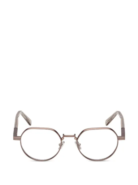 Zegna geometric-frame glasses