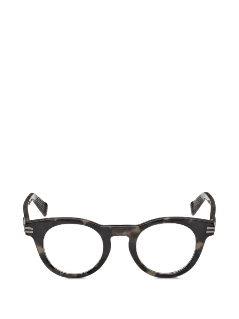 Zegna round-frame glasses