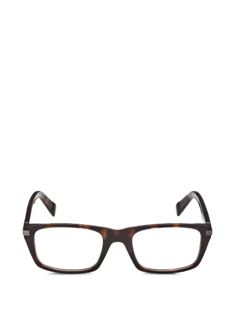 Zegna rectangle-frame glasses