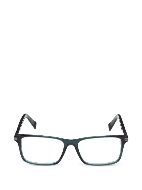 Zegna rectangle-frame glasses