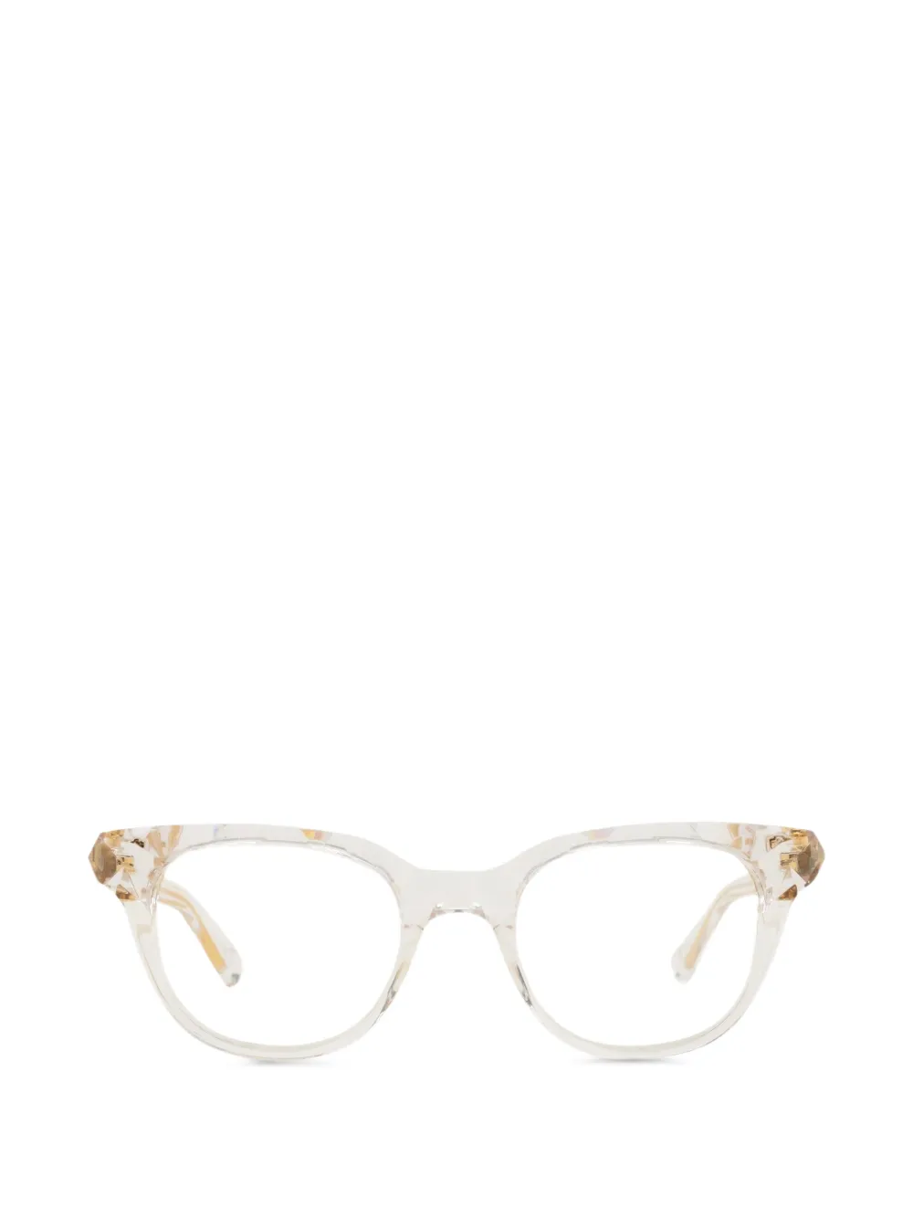 Yohji Yamamoto round-frame glasses - Toni neutri