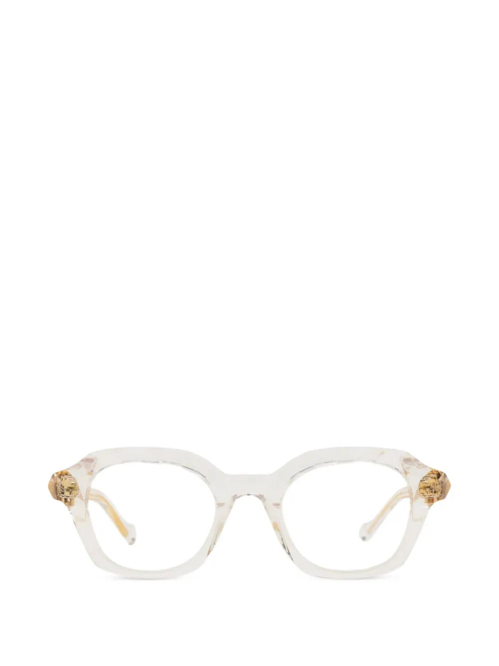 Yohji Yamamoto square-frame glasses - Toni neutri