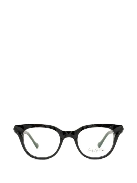 Yohji Yamamoto cat-eye frame glasses
