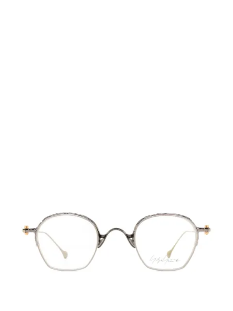 Yohji Yamamoto geometric-frame glasses