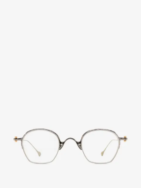 Yohji Yamamoto lentes con armazón geométrica