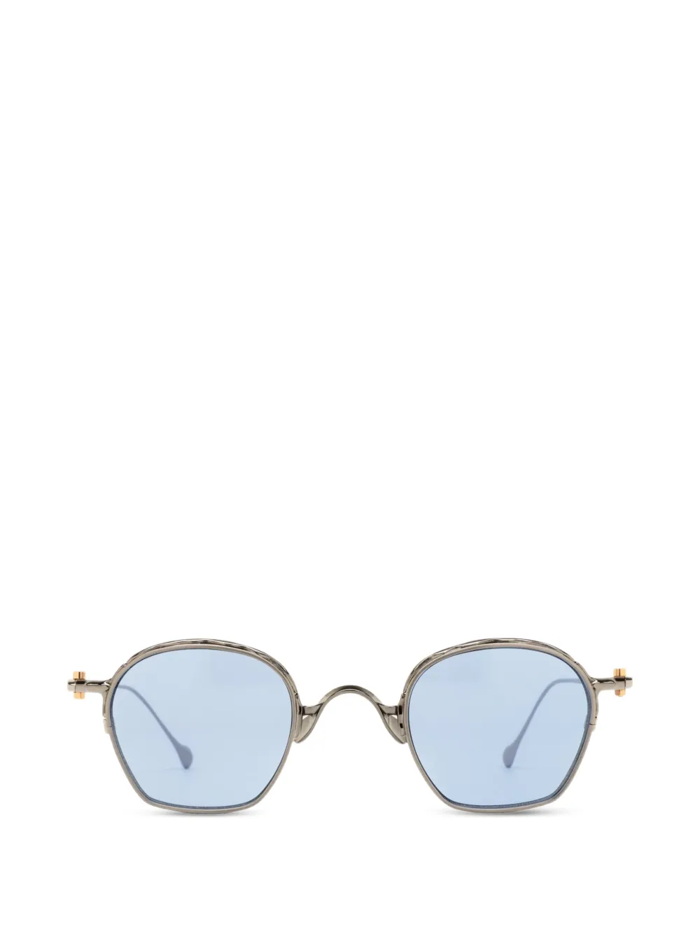 Yohji Yamamoto geometric-frame sunglasses - Grigio
