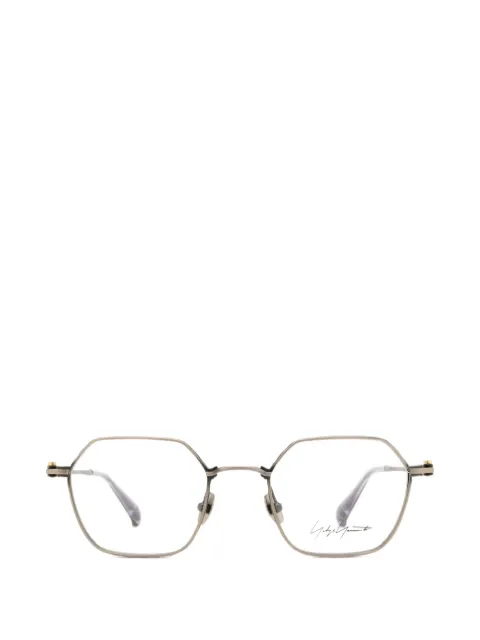 Yohji Yamamoto geometric-frame glasses