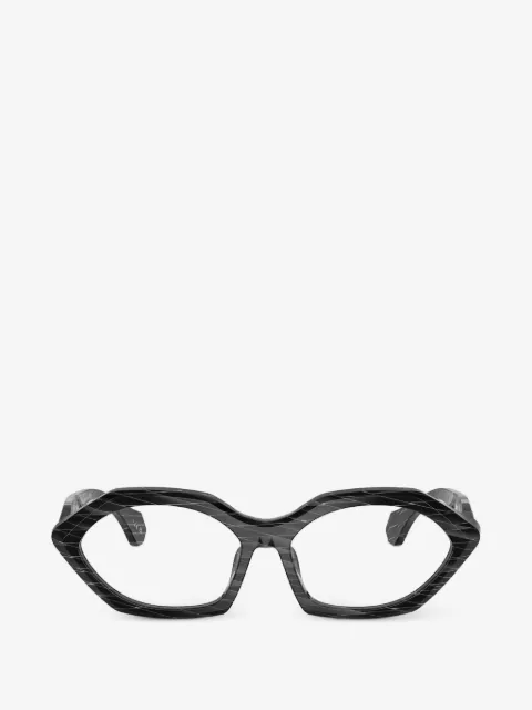 Alain Mikli Brille mit geometrischem Gestell