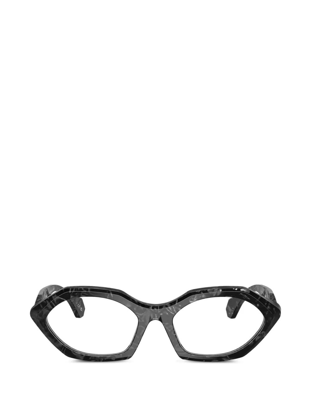 Alain Mikli geometric-frame glasses - Grigio