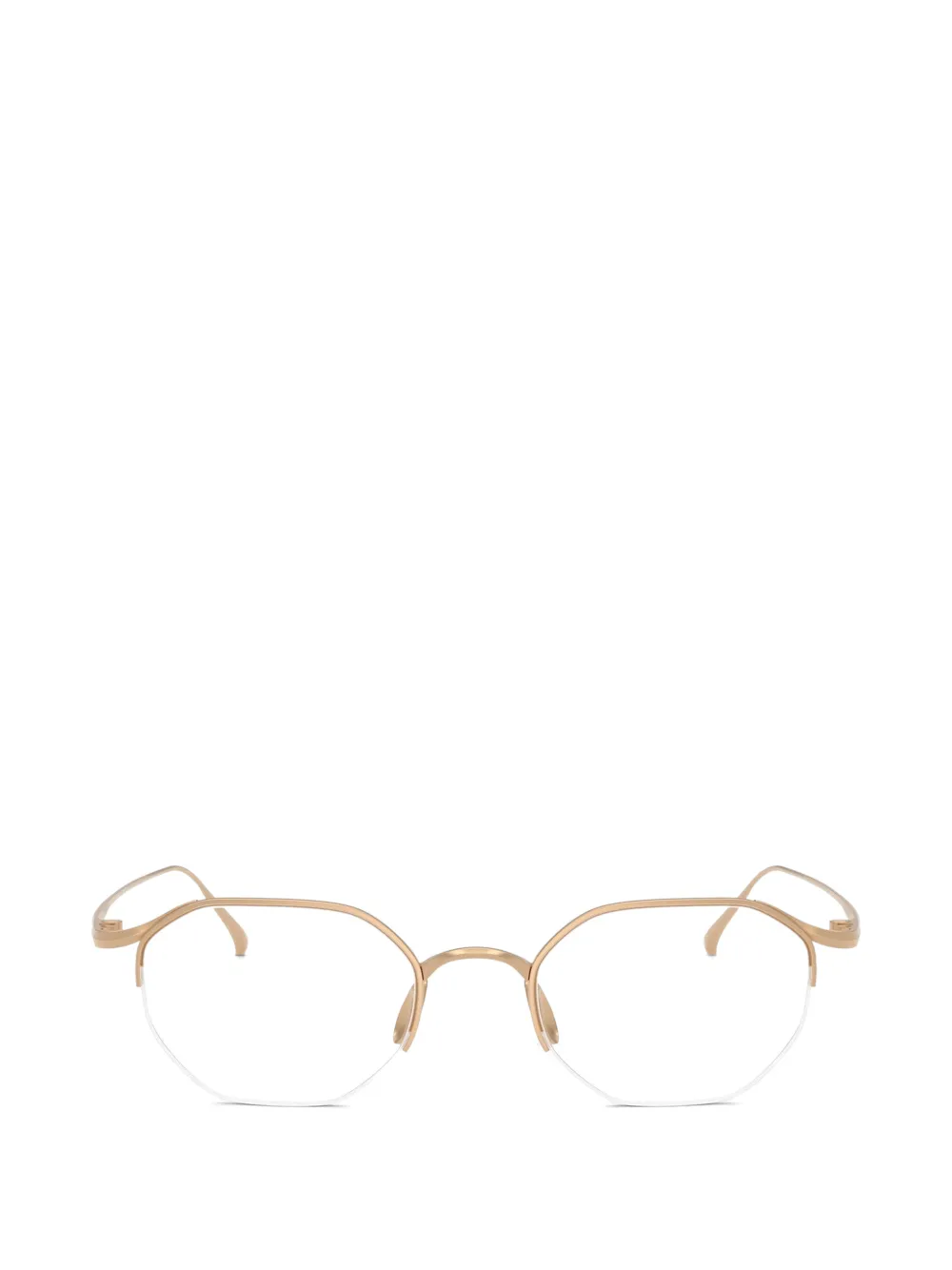 Giorgio Armani geometric-frame glasses - Oro