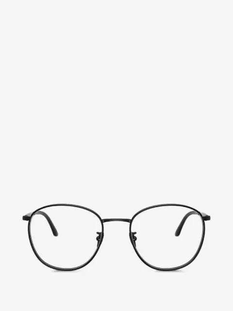 Giorgio Armani lentes con armazón redonda