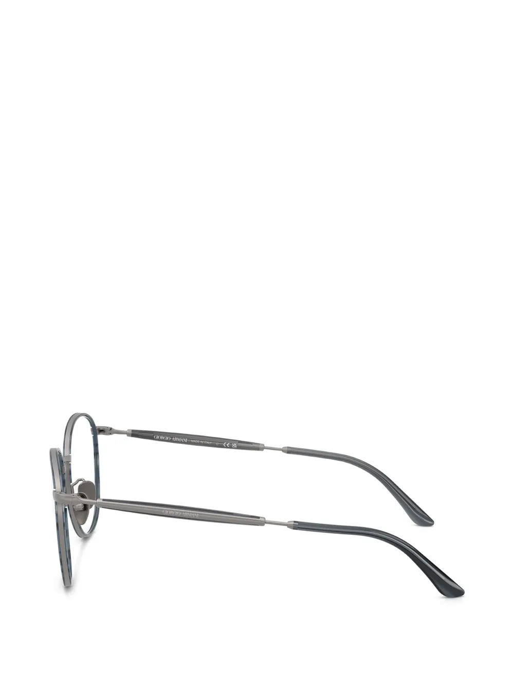 Giorgio Armani Bril met rond montuur Grijs