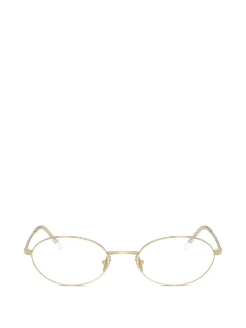 Giorgio Armani oval-frame glasses