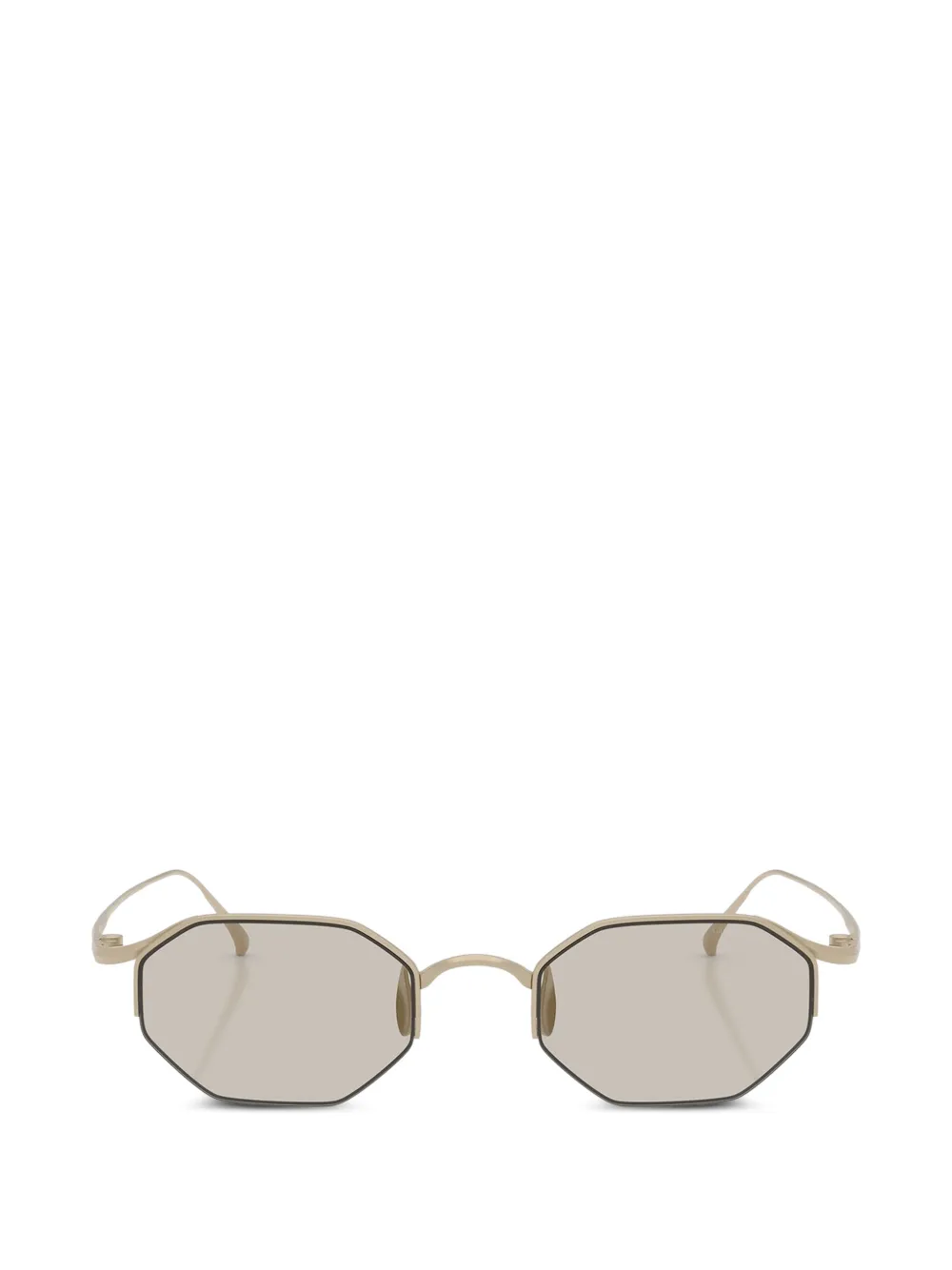 Giorgio Armani Occhiali da sole geometrici - Oro