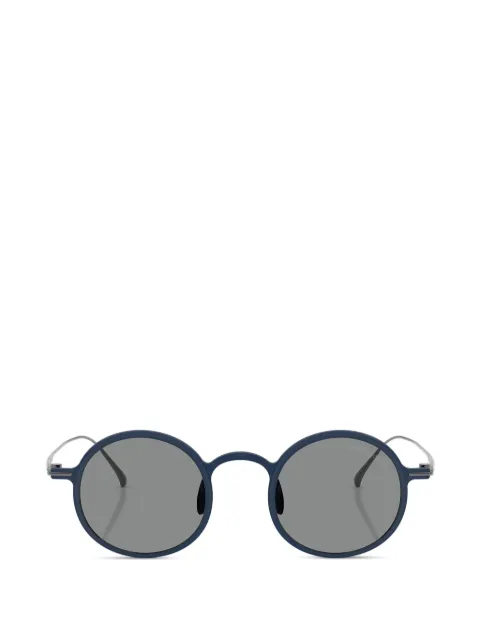 Giorgio Armani matte round sunglasses
