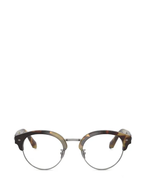 Giorgio Armani round-frame glasses