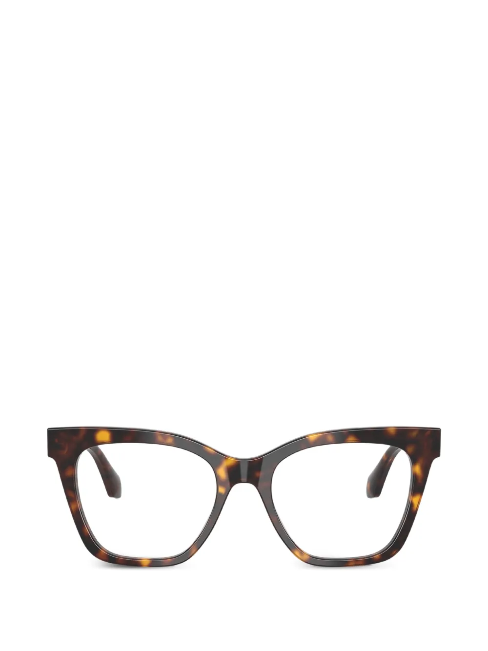 Giorgio Armani square-frame glasses - Braun