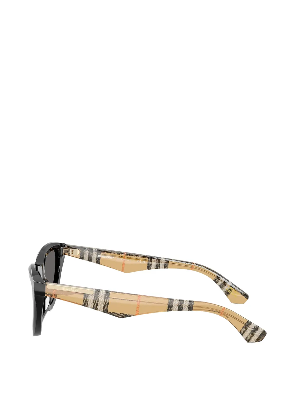 Burberry Eyewear Zonnebril met cat-eye montuur Zwart